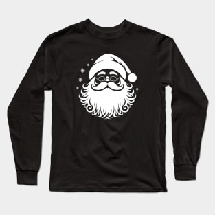 santa face Long Sleeve T-Shirt